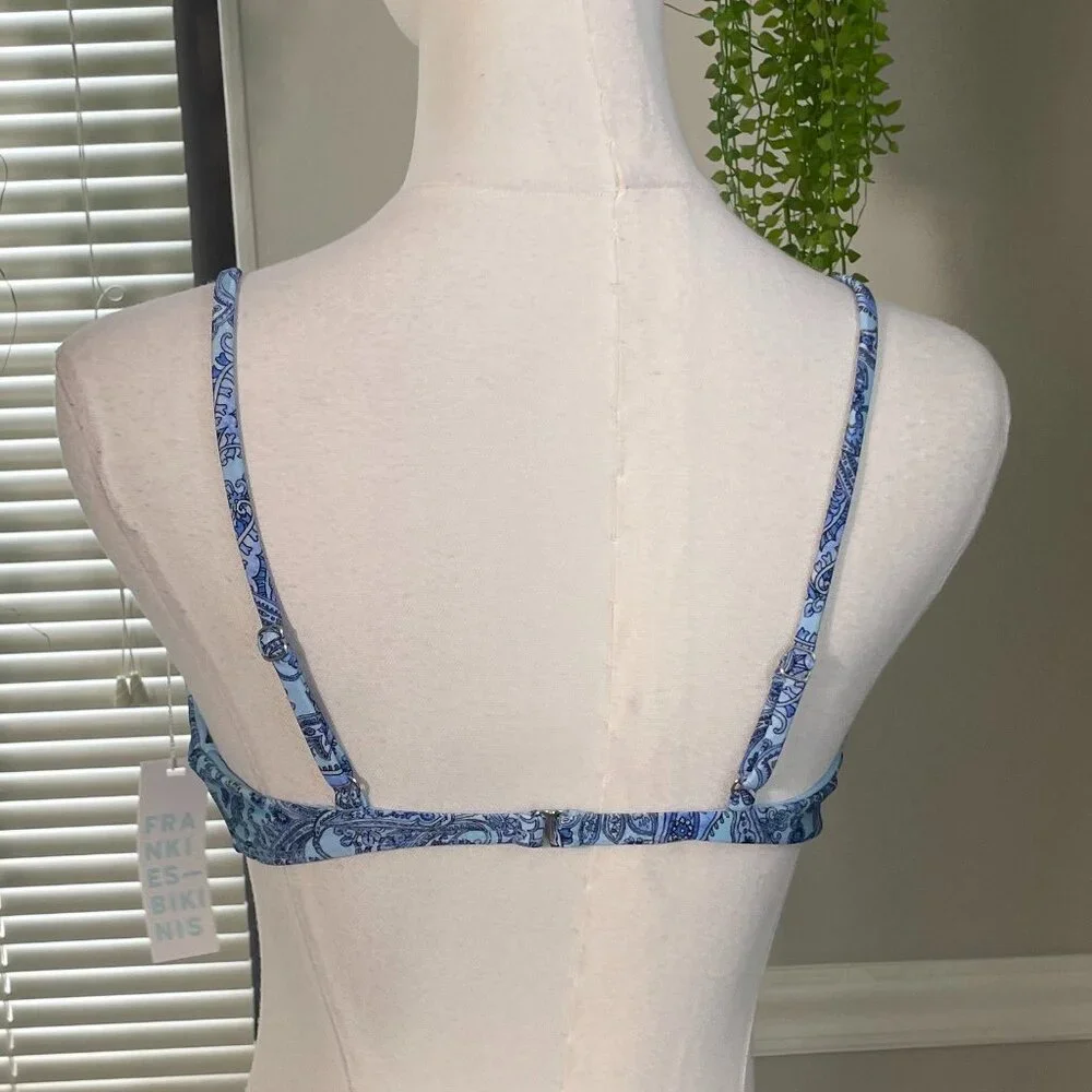 (NWT) Frankies Bikinis | Francesca Shine Bikini Top
